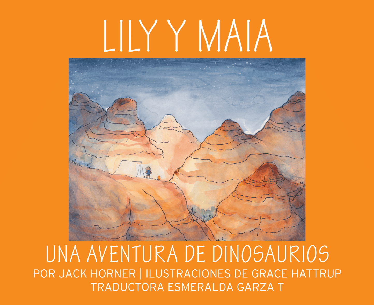 Lily and Maia....A Dinosaur Adventure (Spanish)